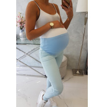 Maternity pants MI3672 light blue