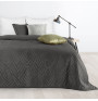 Velvet bedspread Luiz6 graphite new