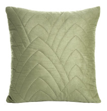 Velvet pillowcase Luiz6 40x40 cm light green new