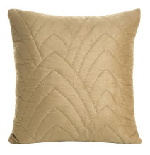 Velvet pillowcase Luiz6 40x40 cm beige new
