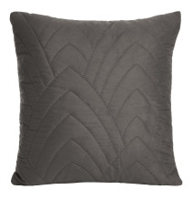 Velvet pillowcase Luiz6 40x40 cm graphite new
