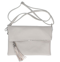 Ledertasche 668 grau
