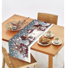Gobelinový behúň na stôl Sane 40x130 cm Chenille IT017