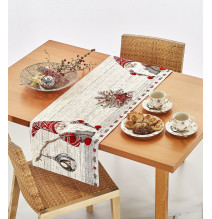 Gobelin Tischdecke 40x130 cm Chenille IT012