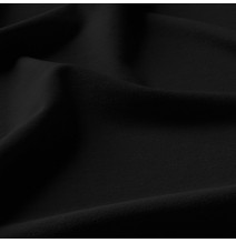 Tenda con nastro e zirconi 140x250 cm nero