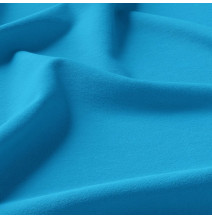 Záves na riasiacej páske so zirkónmi 140x250 cm tyrkysovo modrý