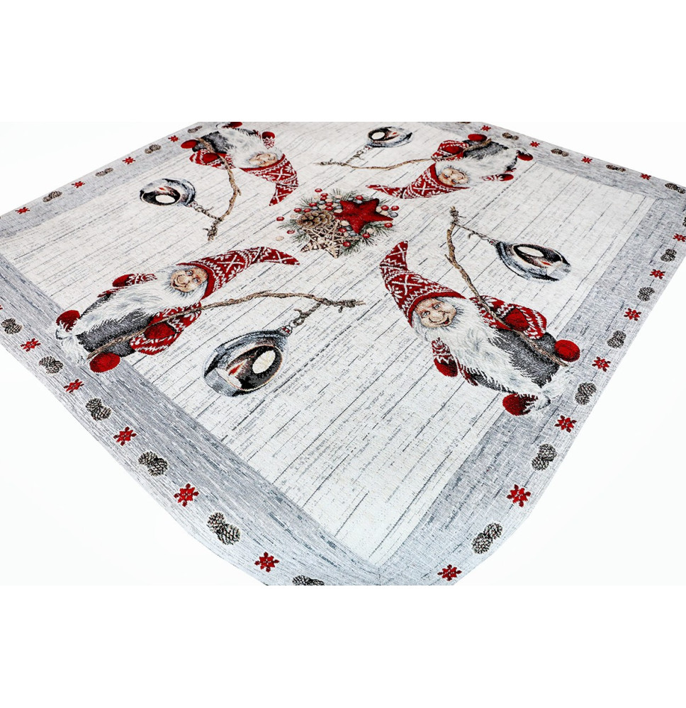 Gobelínový ubrus na stůl 90x90 cm Chenille IT012