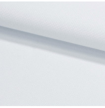 Jednofarebná látka Panama MIG01 biela, šírka 150 cm