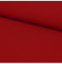 Jednofarebná látka Panama MIG12 červená, šírka 150 cm
