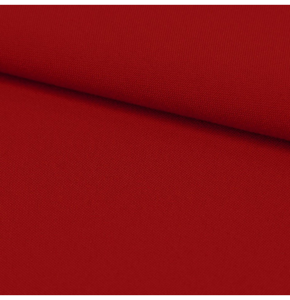 Plain fabric Panama MIG12 red, h. 150 cm
