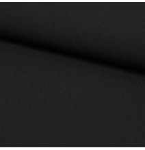 Plain fabric Panama MIG34 black, h. 150 cm