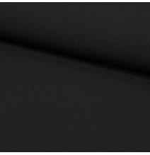 Plain fabric Panama MIG34 black, h. 150 cm