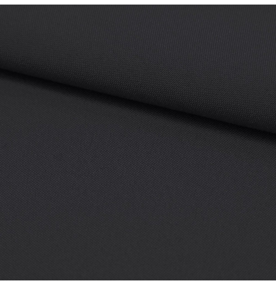 Jednofarebná látka Panama MIG61 svetlografitová, šírka 150 cm