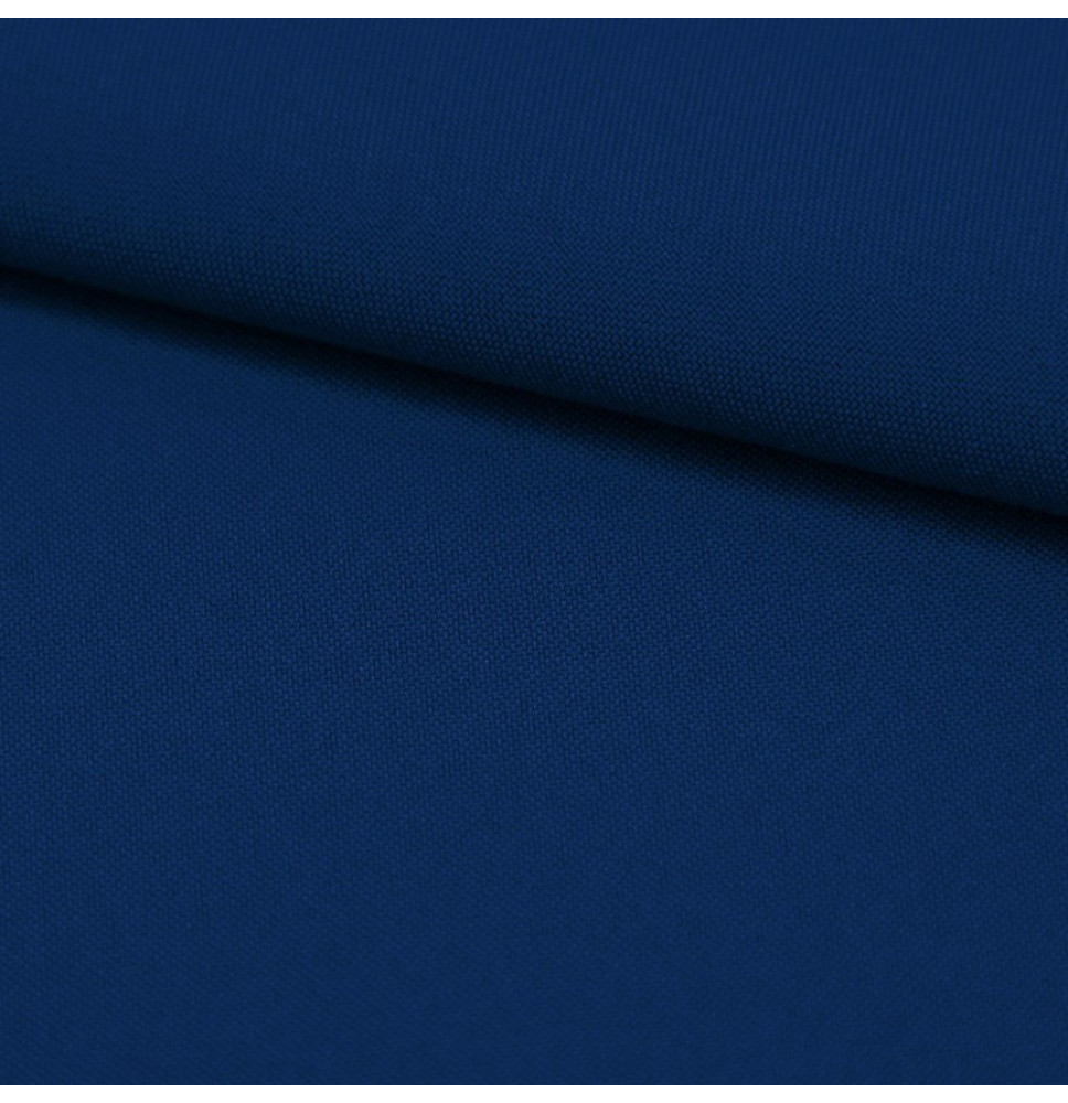 Jednofarebná látka Panama MIG69 tmavomodrá, šírka 150 cm