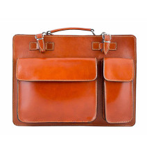 Cartella in vacchetta 683 cognac