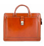 Leather Workbag 404 cognac
