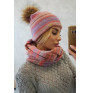 Women’s Winter Set hat and scarf  MIP104 purple