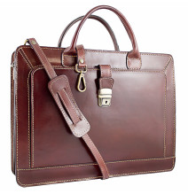 Leather Workbag 404 cognac