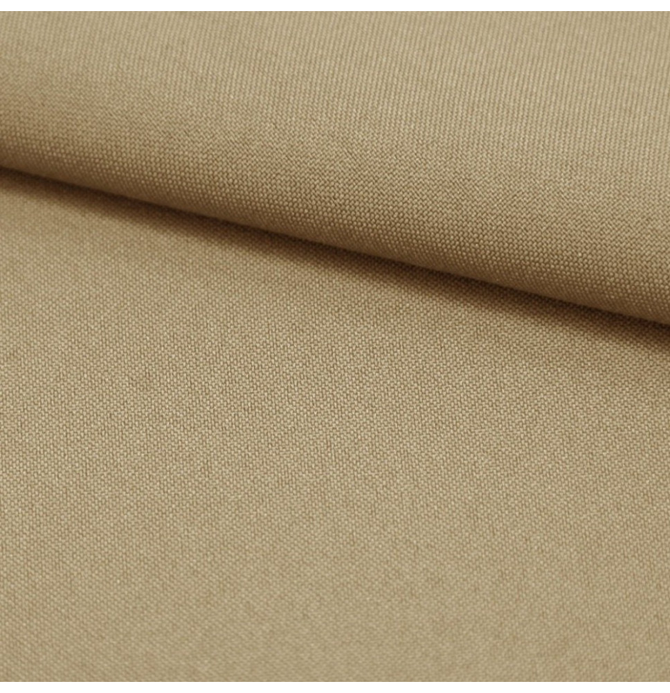 Plain fabric Panama MIG03 beige, h. 150 cm