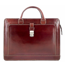 Leather Workbag 404 brown