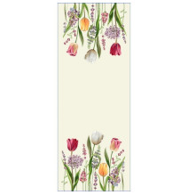 Gobelin runner 40x50 cm Tulips Chenille 1187