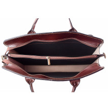 Leather Workbag 404 red