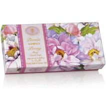 SA Fiorentino Sapone vegetale Profumato Peonia 3x125 g