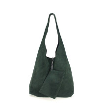 Maxi Ledertasche 804A taupe