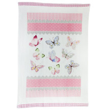 Stylish decorative kitchen towel Butterflies 50x70 cm