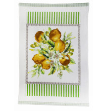 Stylish decorative kitchen towel Lemon 50x70 cm