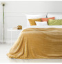 Microfiber blanket with 3D effect Cindy2 mustard