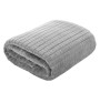 Microfiber blanket with 3D effect Cindy2 light gray