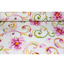 Fabric decoration Cotton Panama, h. 140 cm