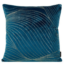 Velvet pillowcase BLINK 18 dark blue