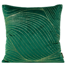 Velvet pillowcase BLINK 18 dark green