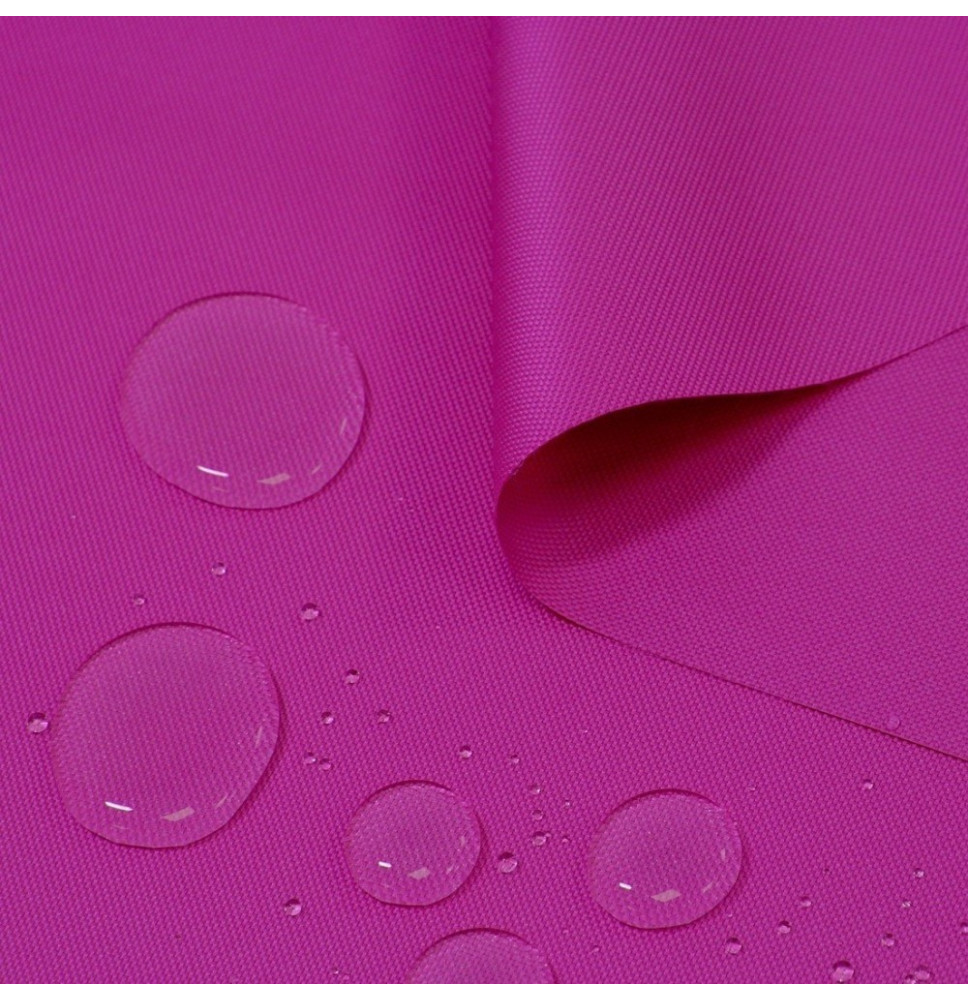 Waterproof fabric fuxia, h. 160 cm MIG36