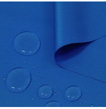 Wasserdicht Stoff azurblau, Höhe 160 cm MIG05