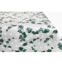 Cotton tablecloth Green ivy