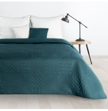 Bedspread Boni5 dark turquoise