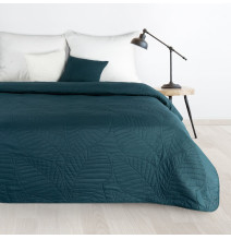 Bedspread Boni6 dark turquoise