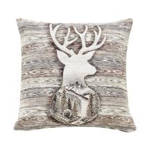 Pillowcase gobelin Deer, brown Chenille IT027