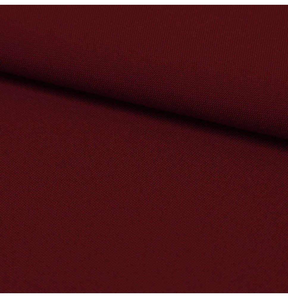 Plain fabric Panama MIG13 bordeaux, h. 150 cm