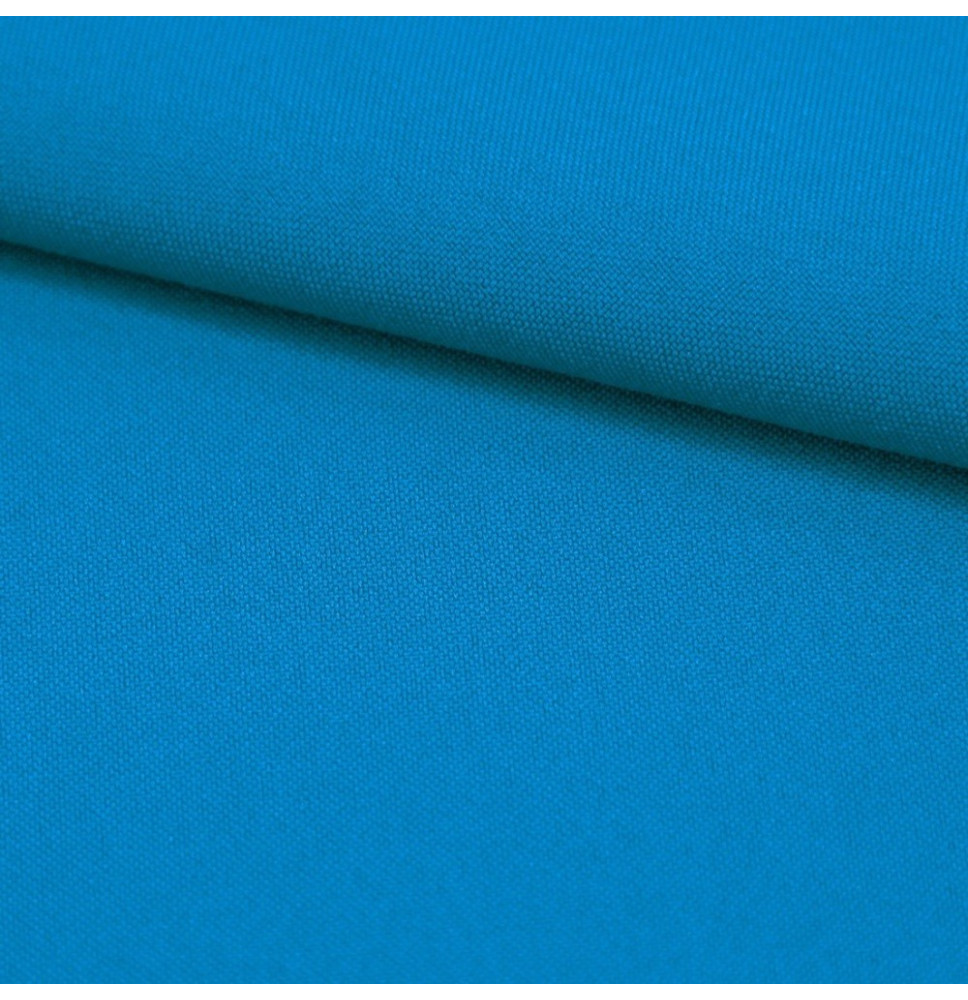 Plain fabric Panama MIG85 blu turchese, h. 150 cm