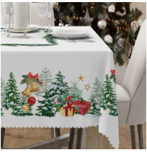 Vianočný obrus na stôl Vianočný stromček MIG939