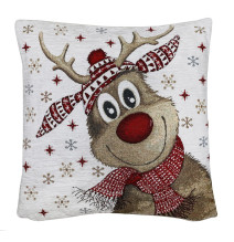 Pillowcase gobelin Reindeer 42x42 cm Chenille IT031