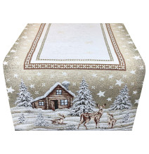 Gobelínový běhoun na stůl Chenille IT030