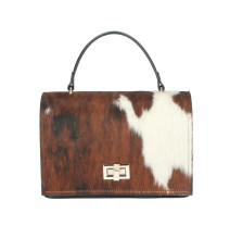 Leather handbag MI86 the calf
