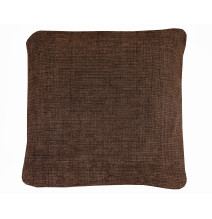 Pillowcase Intreccio Jacquard Chenille brown