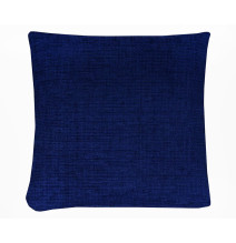 Pillowcase Intreccio Jacquard Chenille bluette