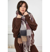 Women's scarf 6060 brown